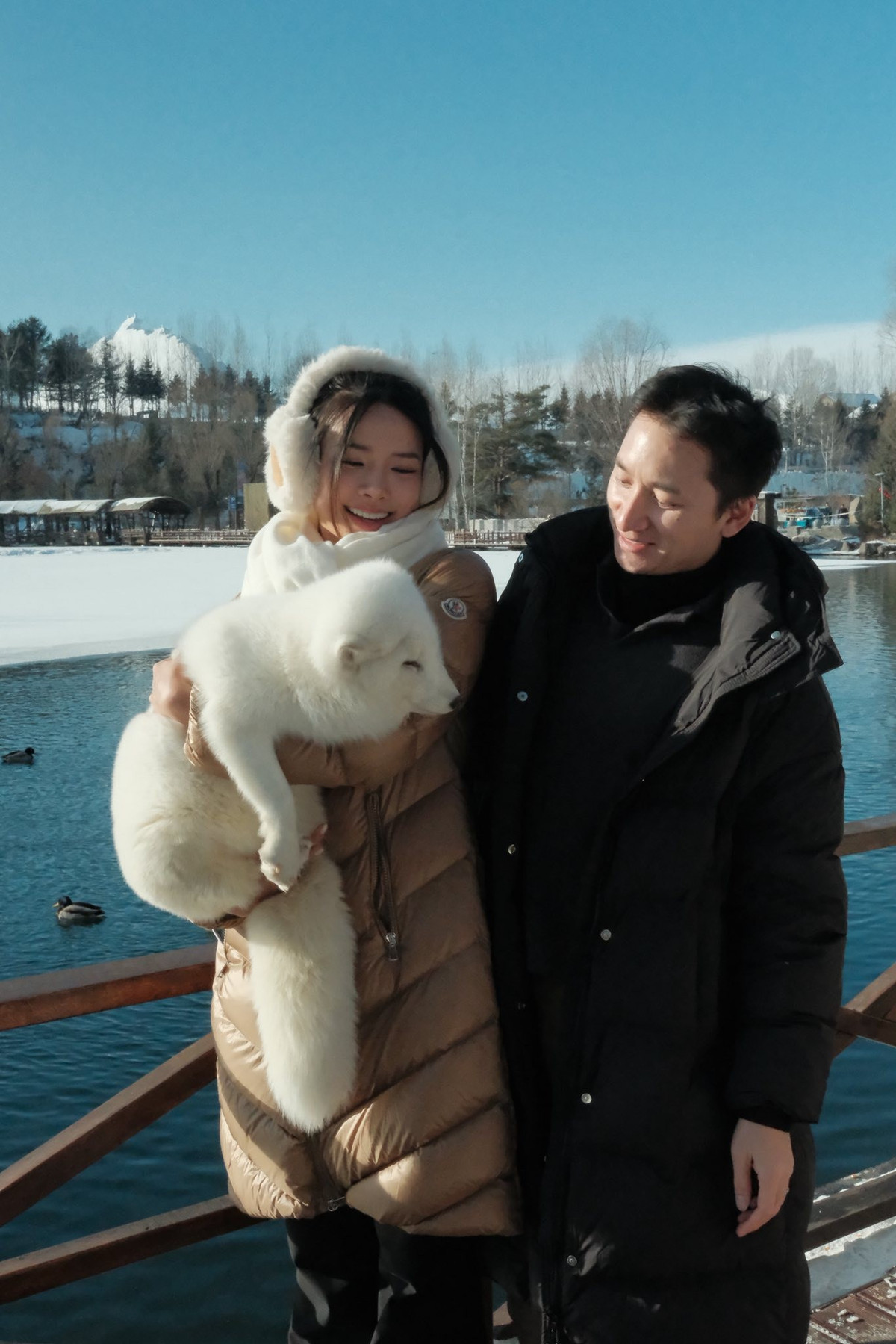 Trong loạt hình được vợ chồng ca sĩ Phan Mạnh Quỳnh - Huỳnh Khánh Vy đăng tải, Cáp Nhĩ Tân hiện lên như một xứ sở cổ tích với những con đường, mái nhà và hàng cây chìm trong lớp tuyết dày.