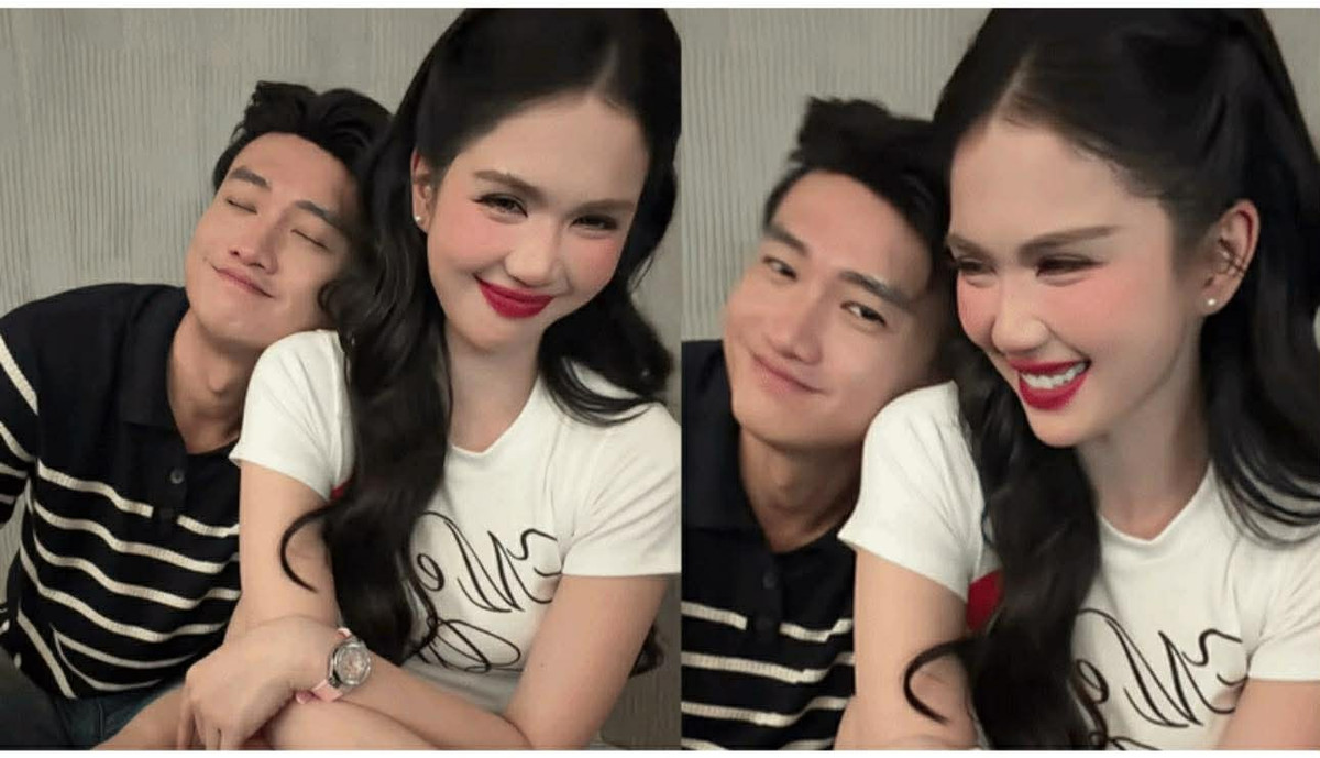 Đặc biệt, trong một video TikTok đang gây sốt, Quốc Trường và Ngọc Trinh cùng nhép theo một trend hot. Ở khoảnh khắc cuối, nam diễn viên sinh năm 1988 thoải mái dựa vào vai người đẹp, trong khi cô nở nụ cười rạng rỡ đầy tự nhiên. Hành động thân mật này nhanh chóng thu hút hàng loạt bình luận với nhiều ý kiến cho rằng cả hai “rất đẹp đôi”.