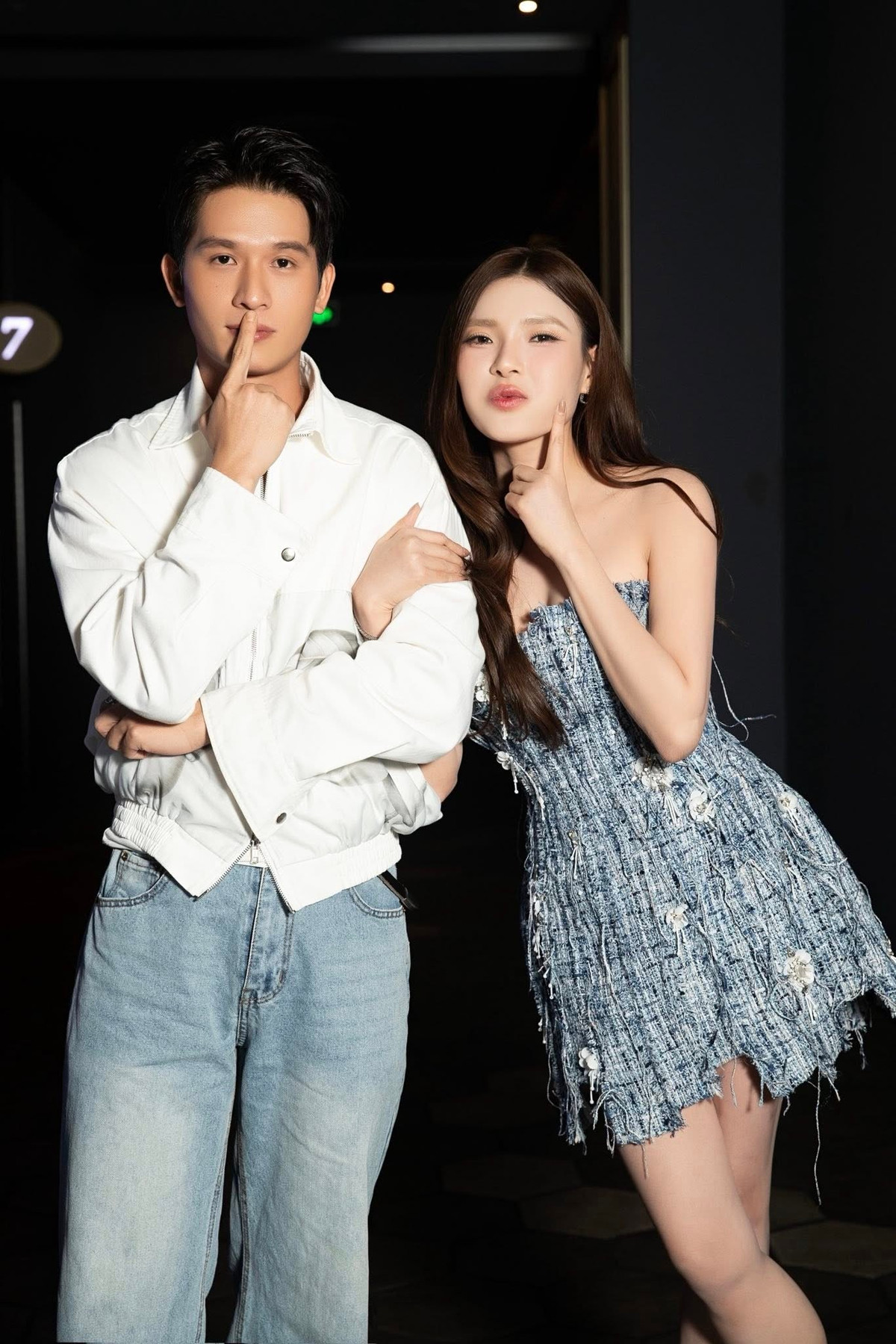 Thúy Diễm được khen đẹp đôi bên bạn diễn Trương Minh Thảo kém cô 11 tuổi. Ảnh: FB Nguyễn Ngọc Thuý Diễm