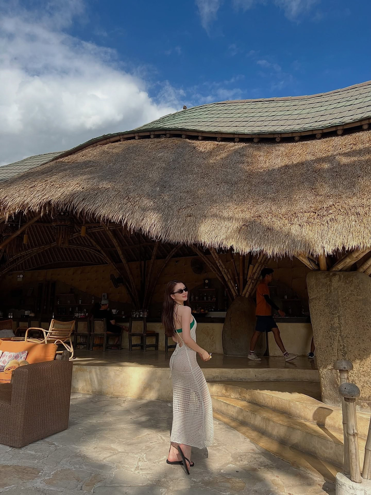 Mới đây, Thiều Bảo Trang chia sẻ những khoảnh khắc thư giãn trong chuyến nghỉ dưỡng tại Bali (Indonesia) khiến người hâm mộ xuýt xoa. Ảnh: FB Thiều Bảo Trang