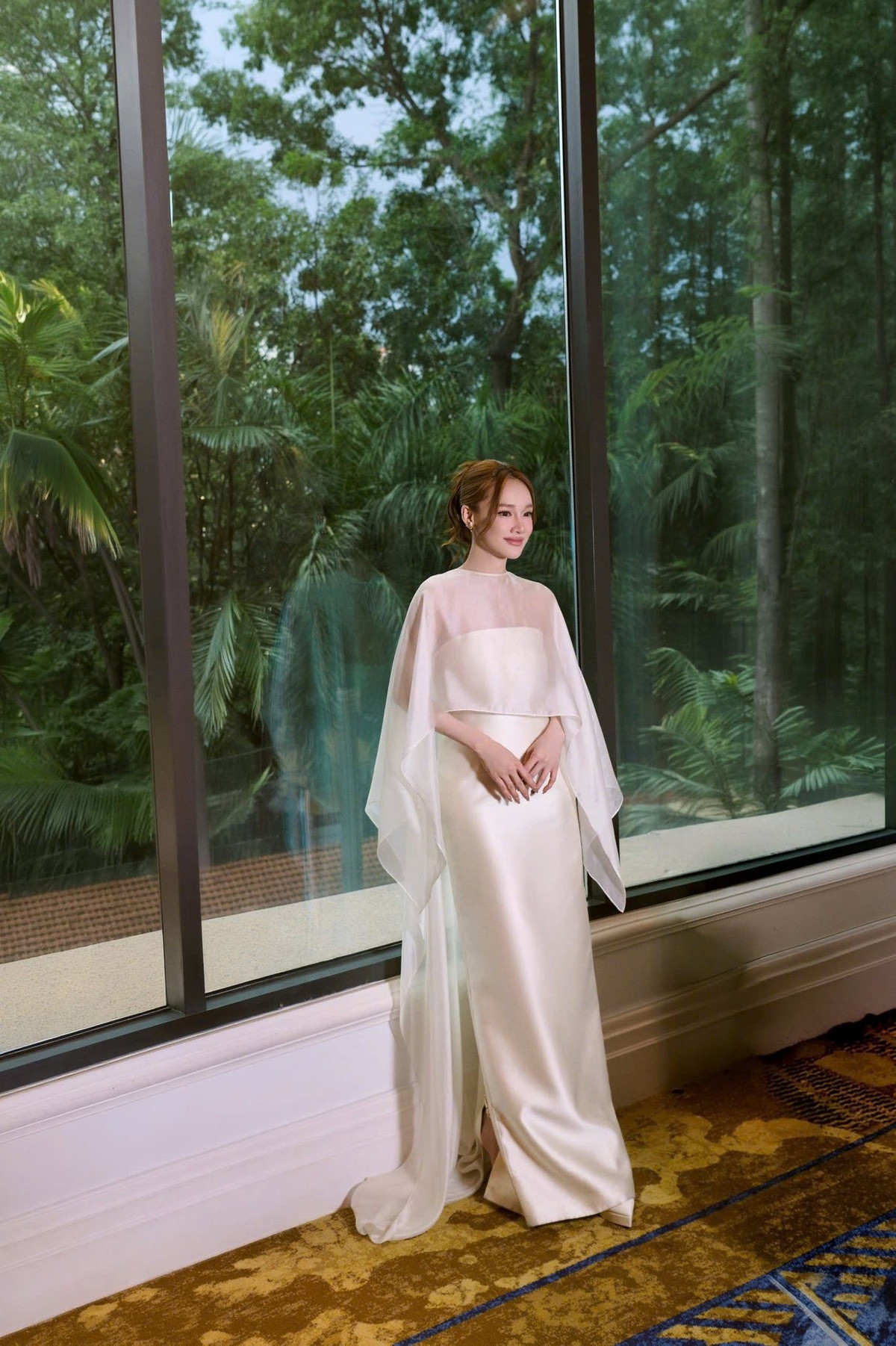 Dù đã trải qua ba lần sinh nở, Nhã Phương vẫn giữ được vóc dáng thon gọn đáng ngưỡng mộ.