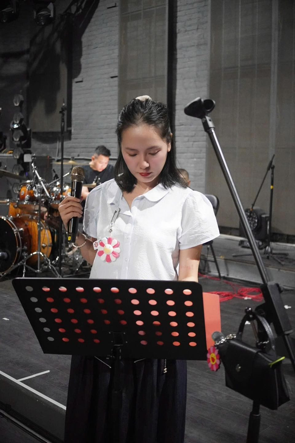 Phương Linh xinh đẹp, trẻ trung như nữ sinh khi tập luyện. Ảnh: FB Tran Phuong Linh