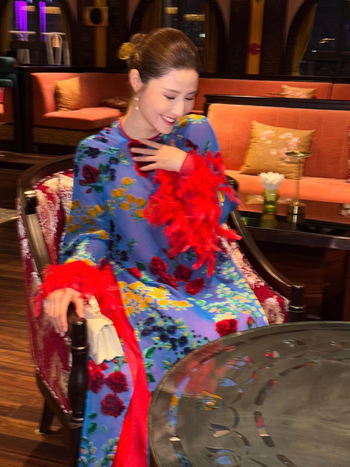 Diễn viên Diễm My 9x được khen nhan sắc mặn mà ở tuổi 36. Ảnh: FB Vu Pham Diem My