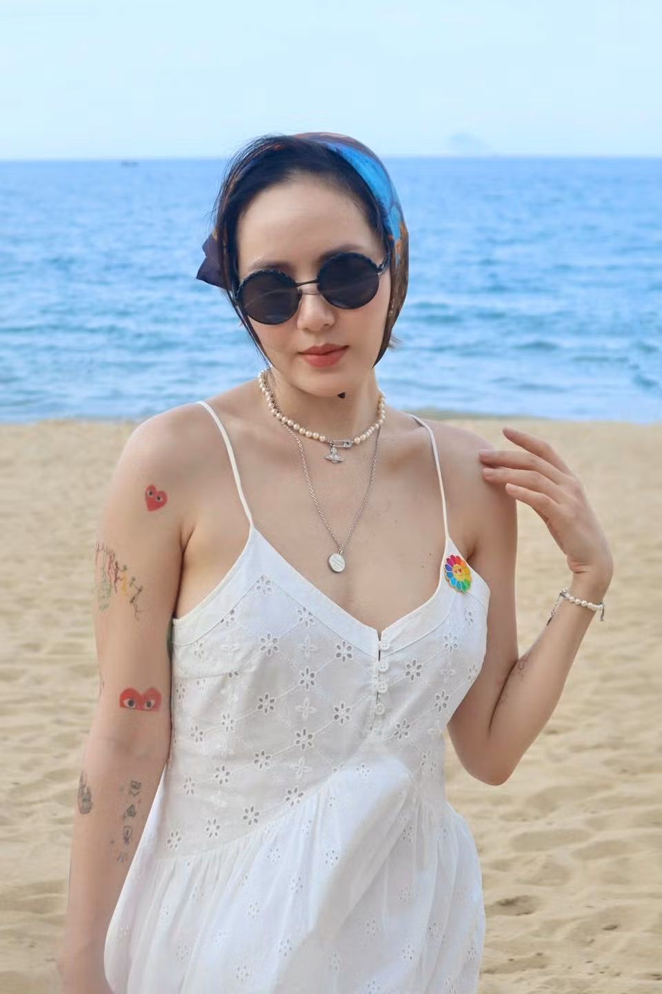 Phương Linh khá kín tiếng về đời tư. Cô không chia sẻ chuyện tình cảm. Ảnh: FB Tran Phuong Linh