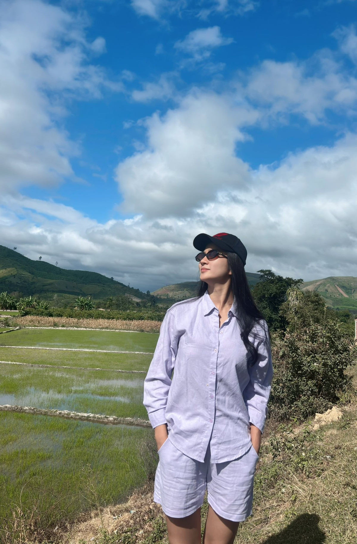 NSƯT Kim Tuyến thích ngắm nhìn cuộc sống giữa những ngày tất bật cuối năm. Ảnh: FB Kim Tuyen