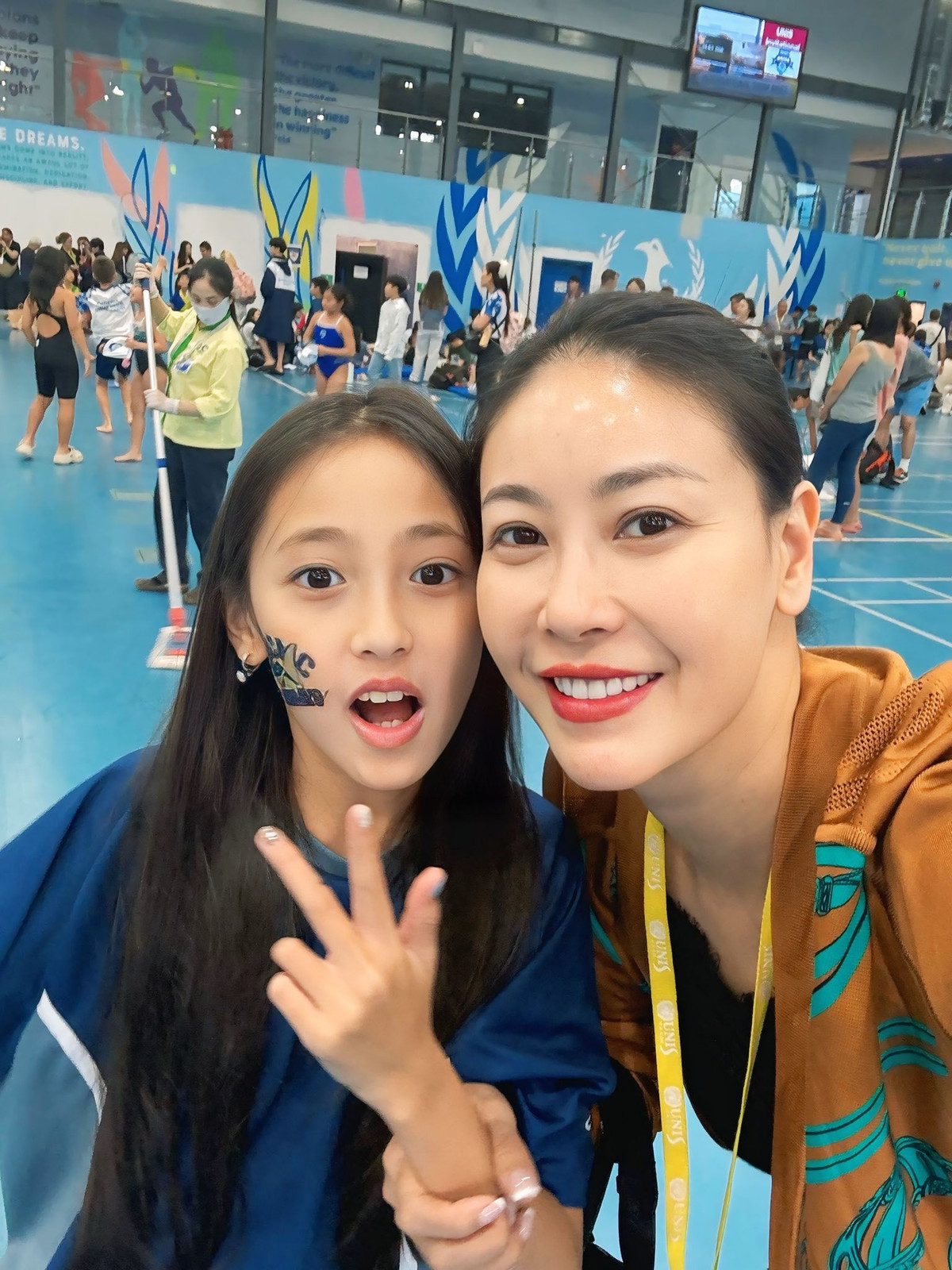 Hoa hậu Hà Kiều Anh khoe con gái giỏi giang, xinh đẹp. Ảnh: FB Ha Kieu Anh