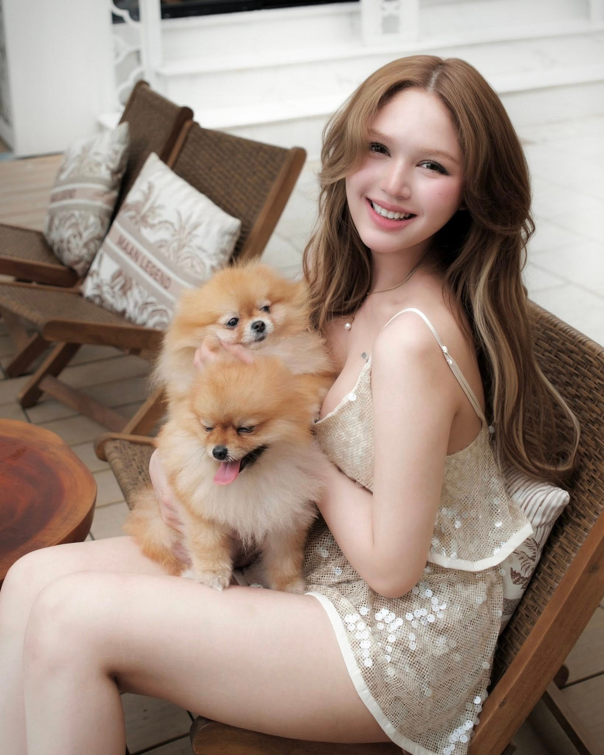 Một điểm thay đổi rõ rệt khác chính là vóc dáng. Nếu trước đây Xoài Non gắn liền với hình ảnh mảnh mai, nuột nà thì hiện tại, cô được cho là có phần tròn trịa hơn.