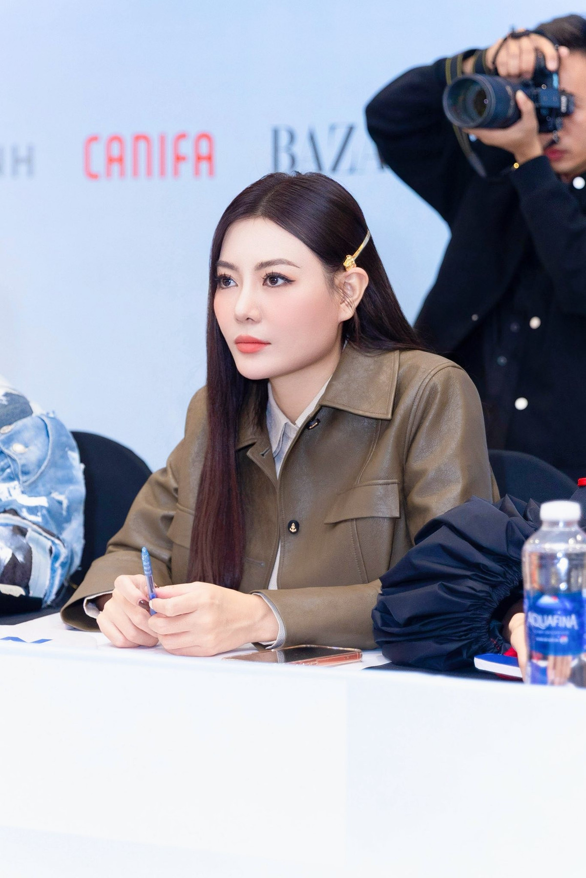 Diễn viên Thanh Hương làm giám khảo Tuần lễ thời trang quốc tế Việt Nam. Ảnh: FB Nguyen Thanh Huong