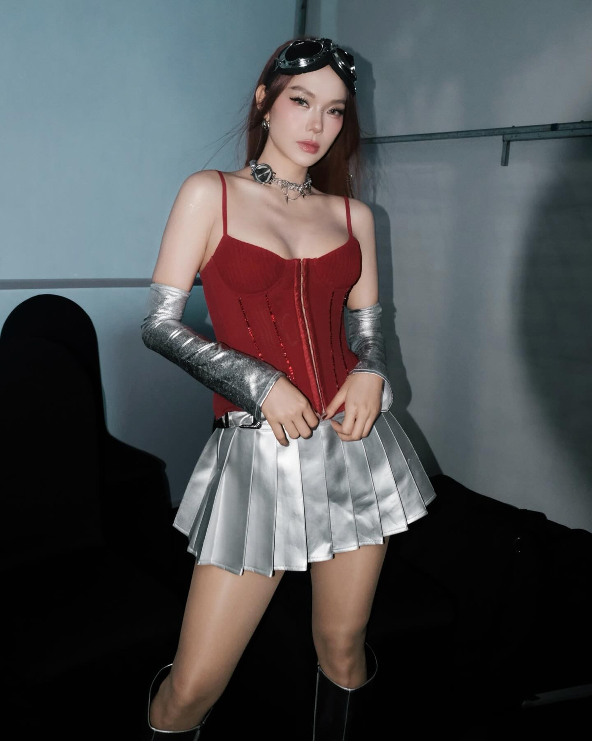 Bên cạnh sự nghiệp thì visual chính là điểm nhấn mà khán giả nhớ về mỹ nhân sinh năm 1987. Ảnh: FB Hằng Lê