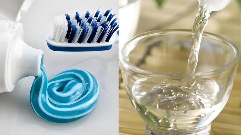 Làm sạch bằng kem đánh răng – giấm – nước lọc có khả năng tẩy nhẹ, giúp làm sạch các vết bám dính lâu ngày. Cách làm: Trộn một ít kem đánh răng với giấm và nước lọc. Dùng khăn mềm thấm hỗn hợp, lau trực tiếp lên vết dầu mỡ. Sau vài phút, lau lại bằng khăn ẩm sạch. Phương pháp này phù hợp với bề mặt inox hoặc kính của máy hút mùi.