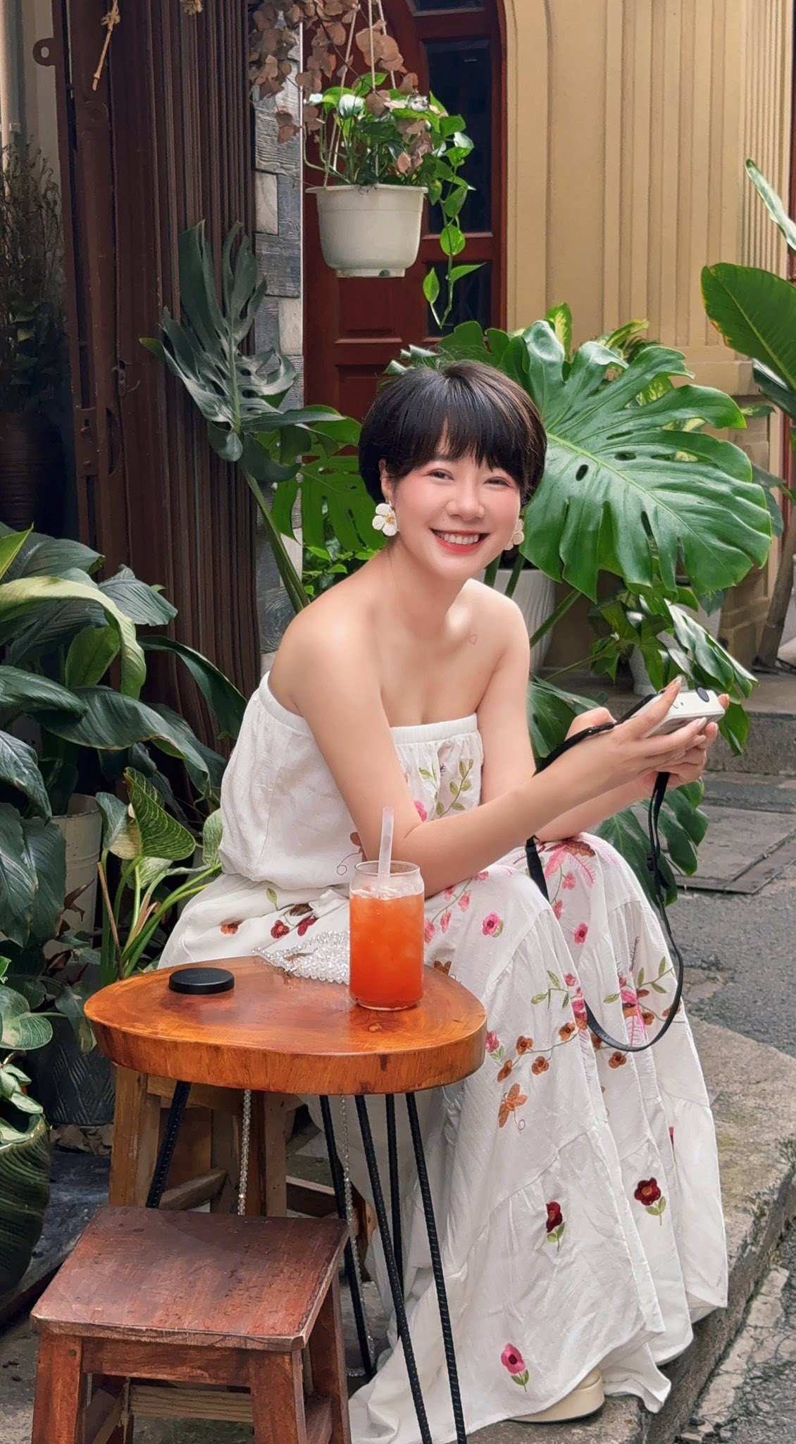 Diễn viên Kim Ngọc được khen nuột nà, tươi trẻ. Ảnh: FB Hoàng Kim Ngọc