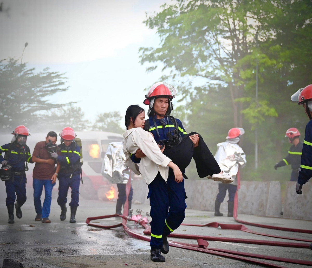 Hình ảnh Kiều Minh Tuấn khi tham gia chương trình Chiến sĩ quả cảm. Ảnh: FB Kiều Minh Tuấn