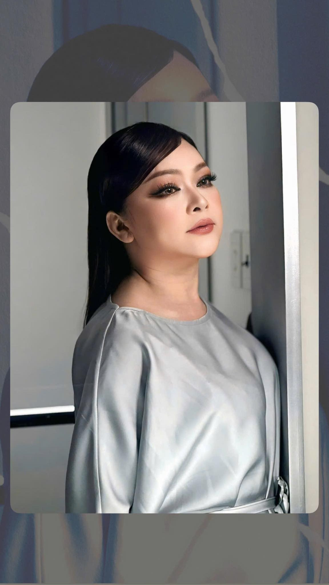 Ca sĩ Như Quỳnh lần đầu đảm nhận vai trò người mẫu trong show thời trang. Ảnh: FB Như Quỳnh