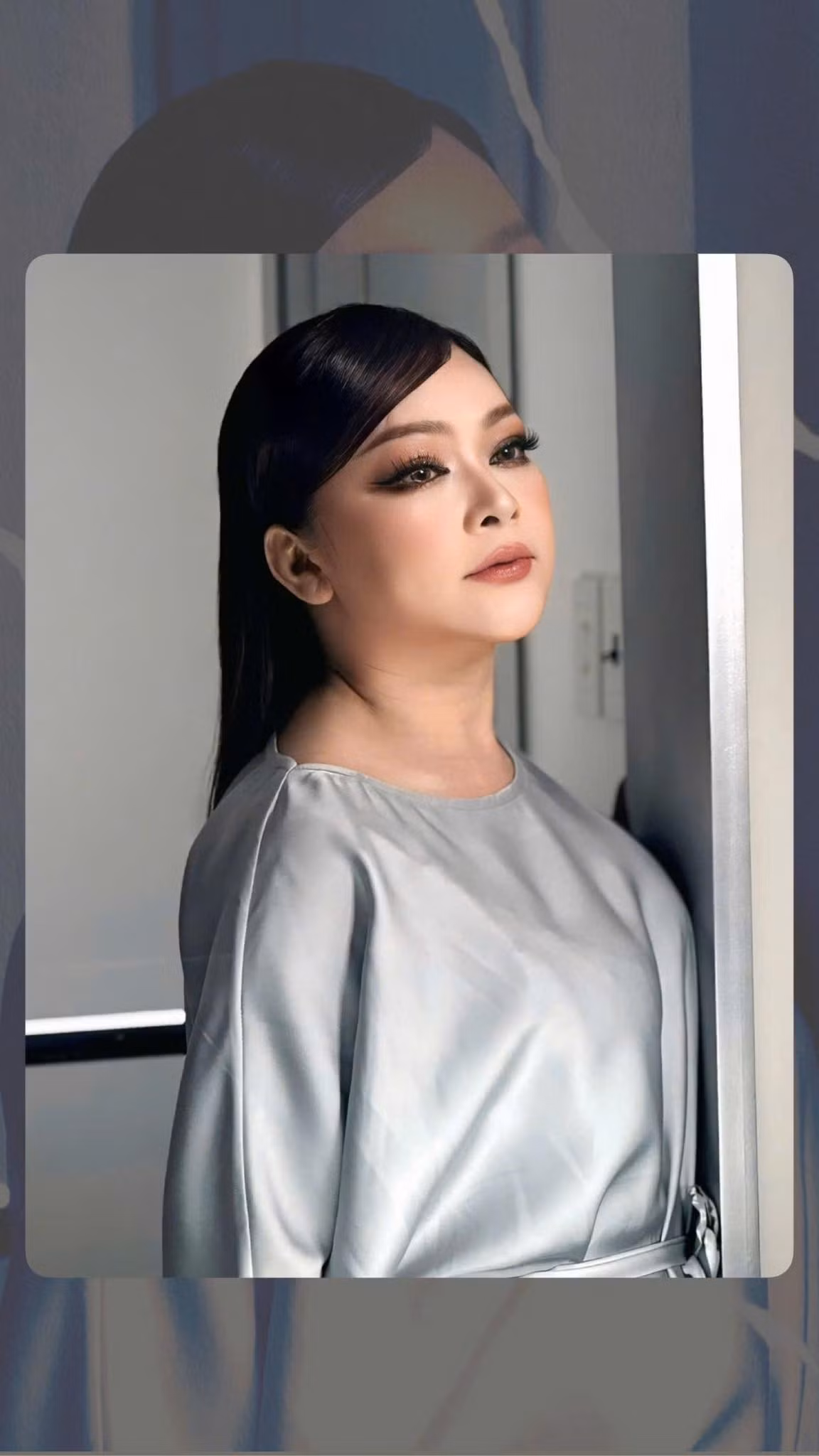 Ca sĩ Như Quỳnh lần đầu đảm nhận vai trò người mẫu trong show thời trang. Ảnh: FB Như Quỳnh