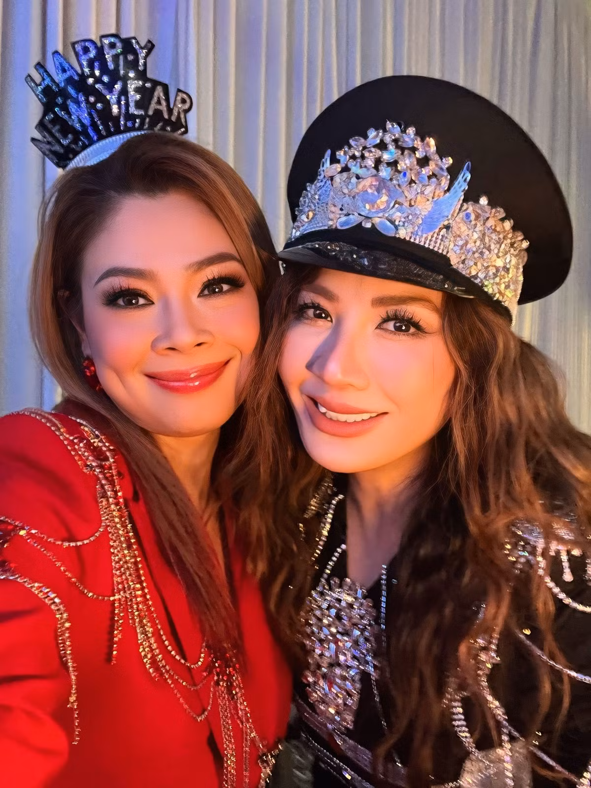 Thanh Thảo hội ngộ Trizzie Phương Trinh khi chạy show ở Mỹ. Ảnh: FB Thanh Thảo