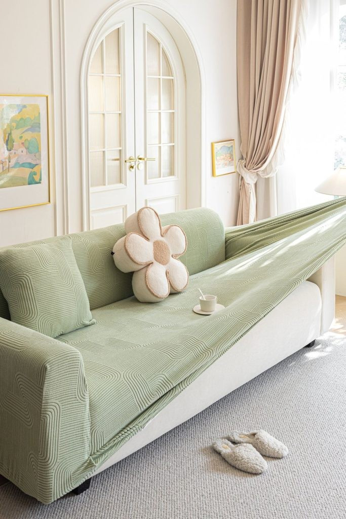 Cuối cùng, dùng ga hoặc vỏ bọc sofa là giải pháp phòng ngừa hiệu quả. Việc phủ ga hoặc vỏ bọc và thay giặt định kỳ giúp lông thú không tiếp xúc trực tiếp với sofa. Nhờ đó, việc vệ sinh trở nên nhẹ nhàng hơn, đồng thời giữ cho ghế luôn sạch sẽ và bền đẹp theo thời gian.