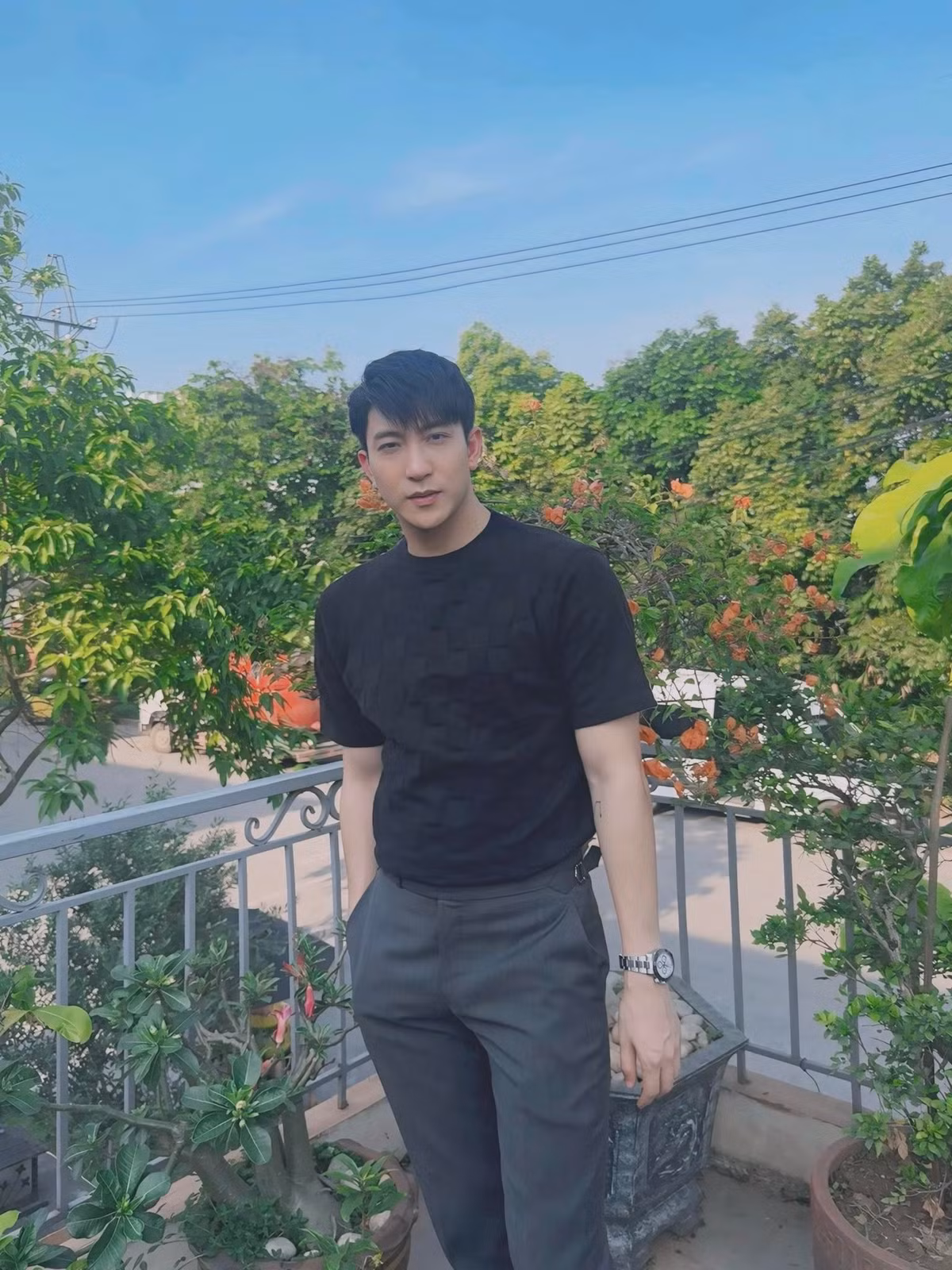 Gần đây nhất, B Trần gây chú ý khi tham gia đóng phim Dịu dàng màu nắng. Ảnh: FB B Trần