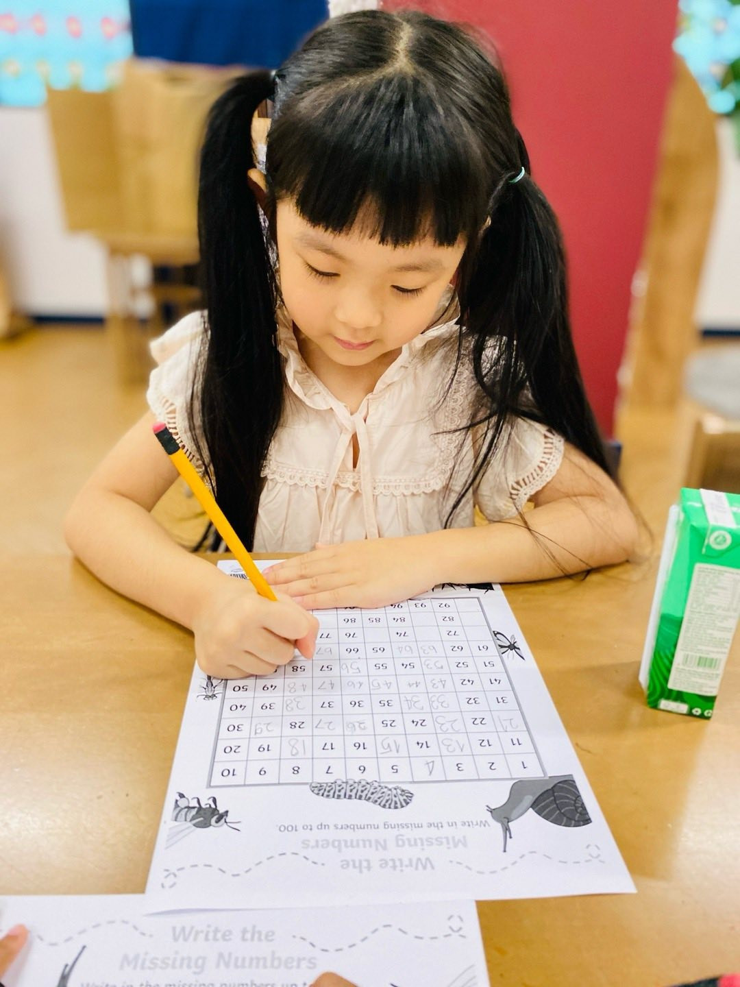 Khoảnh khắc con gái Trương Mỹ Nhân ngày nhập học. Ảnh: FB Trương Mỹ Nhân