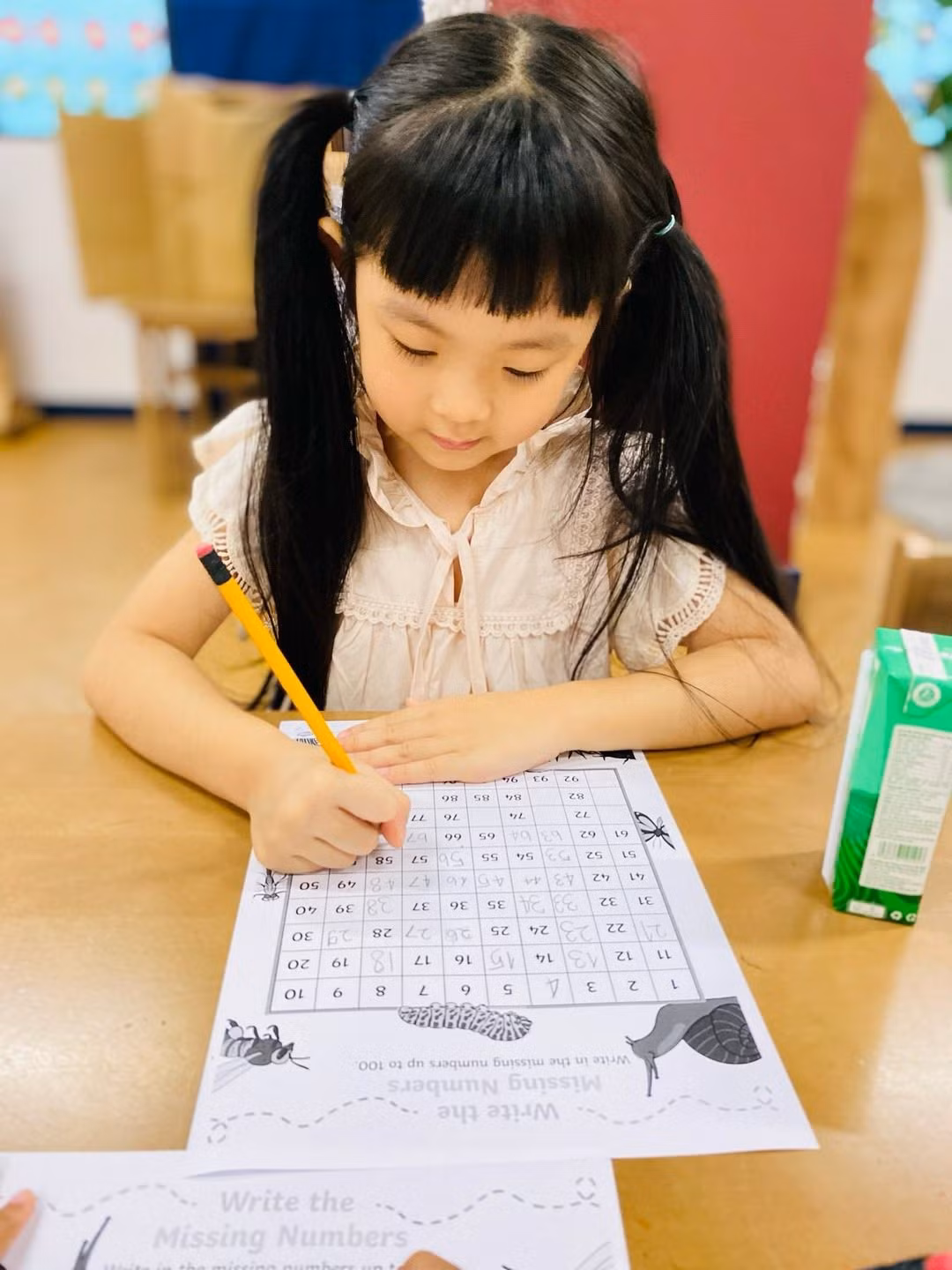 Khoảnh khắc con gái Trương Mỹ Nhân ngày nhập học. Ảnh: FB Trương Mỹ Nhân