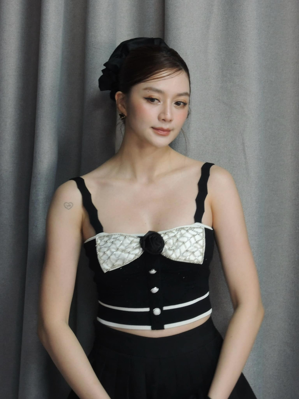 Ở tuổi 34, Thiều Bảo Trang vẫn giữ được vóc dáng thon gọn không mỡ thừa. Ảnh: FB Thiều Bảo Trang