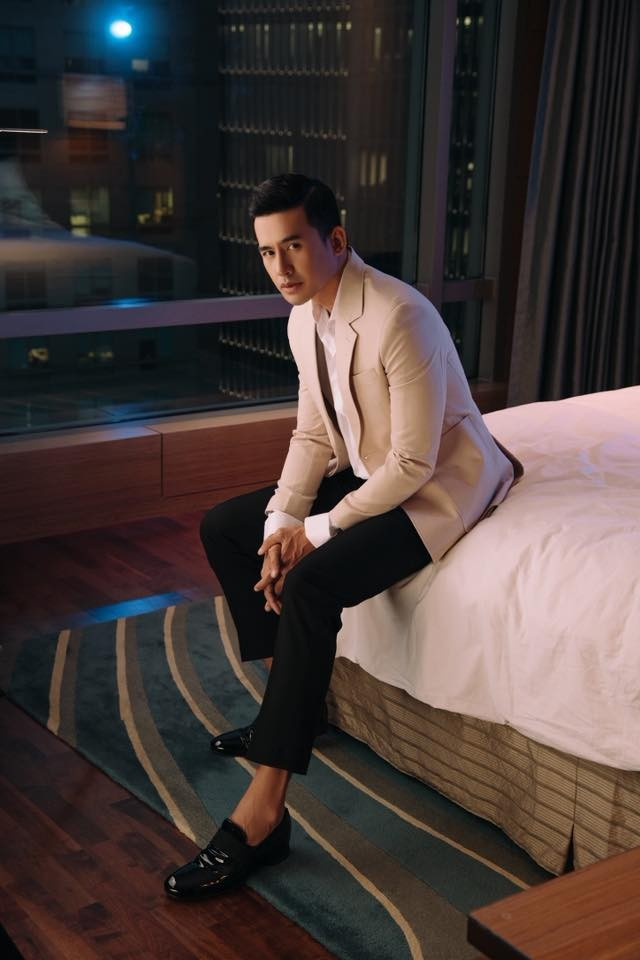 Nhân dịp sinh nhật 43 tuổi của Lương Thế Thành, Thúy Diễm chúc ông xã "thêm nhiều dự án hay và mang nhiều tiền về cho vợ". Ảnh: FB Nguyễn Ngọc Thuý Diễm