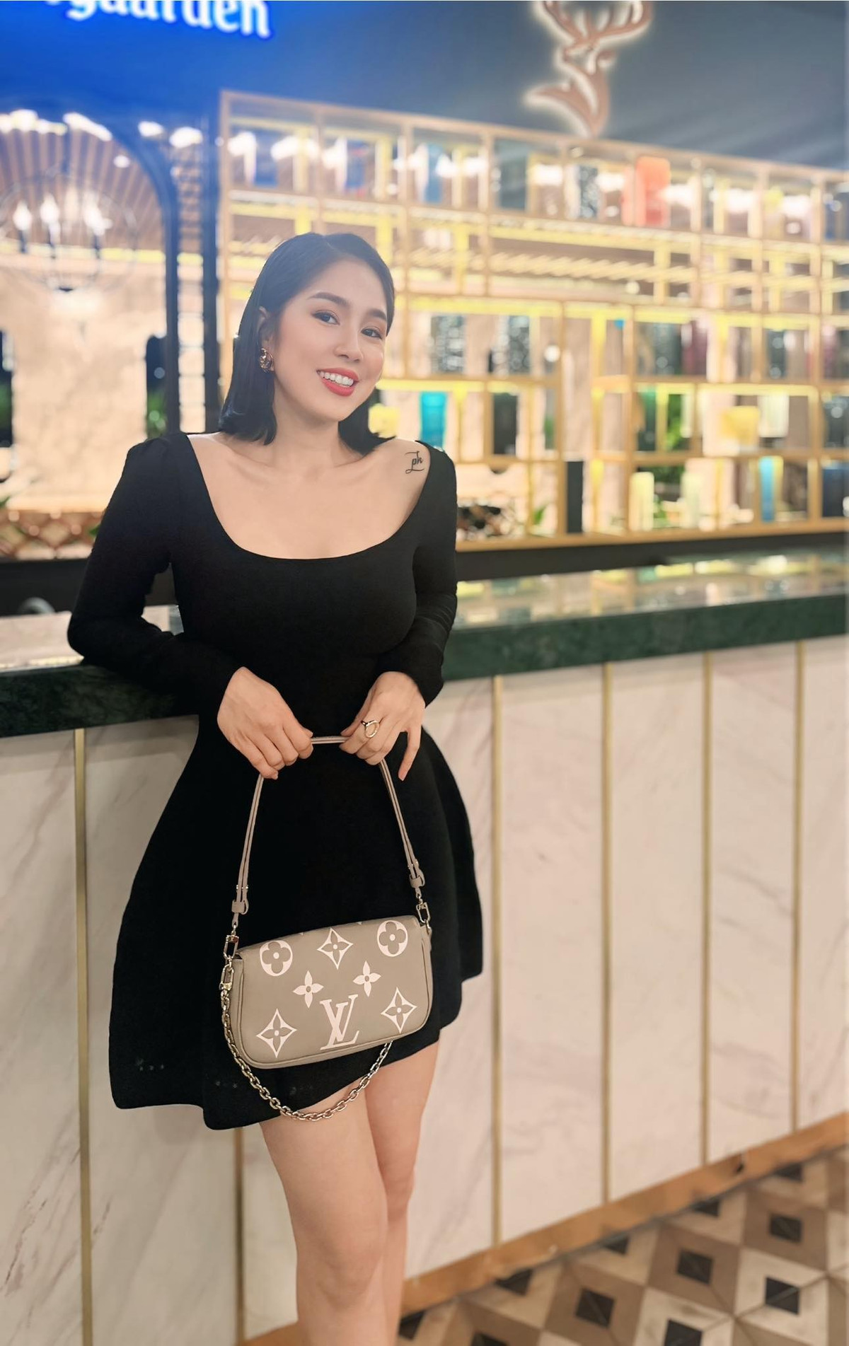 Cô sở hữu hình thể săn chắc, gọn gàng. Ảnh: FB Lê Phương