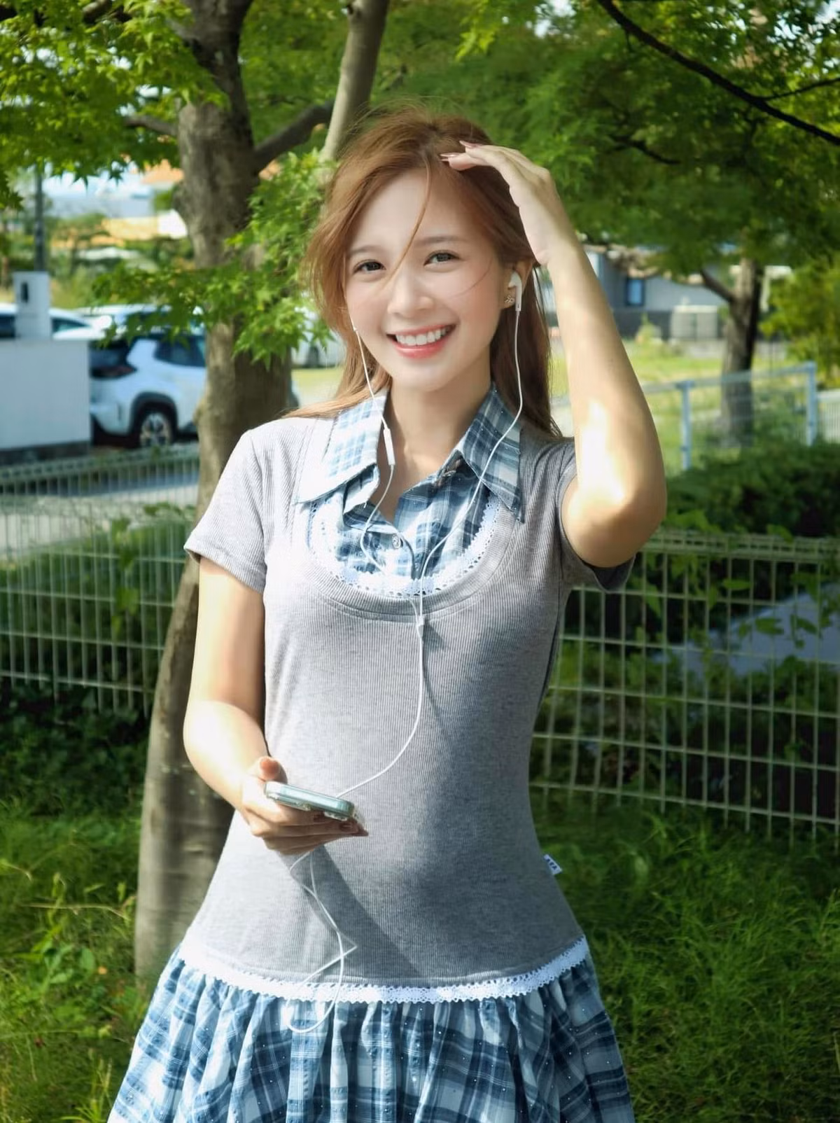 Ngọc Huyền sở hữu làn da trắng hồng, gương mặt nhỏ nhắn cùng đường nét thanh tú, đặc biệt là đôi mắt to tròn đậm chất điện ảnh. Ảnh: FB Nguyễn Hoàng Ngọc Huyền