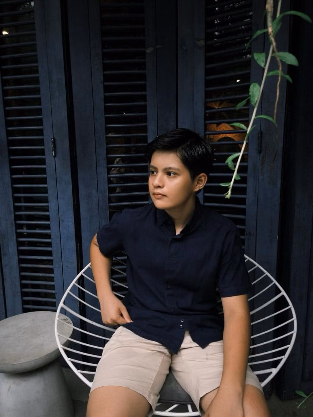 Không chỉ giỏi ngoại ngữ và các môn văn hóa, Cà Phê còn đam mê âm nhạc, biết chơi guitar, piano, yêu thích hoạt động thể dục, thể thao. Ảnh: FB Le Thi Thanh Thuy