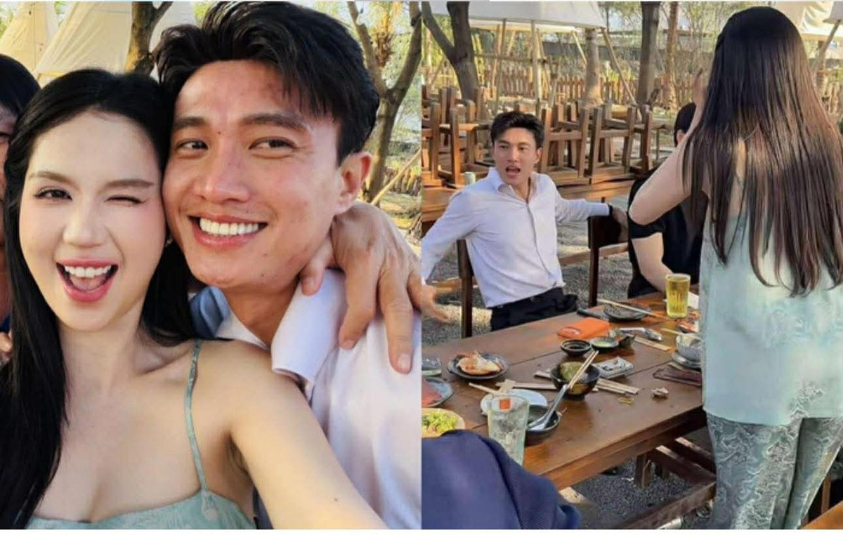 Trước đó, mạng xã hội cũng từng xôn xao khi Ngọc Trinh xuất hiện trong bữa ăn thân mật cùng gia đình Quốc Trường. Trong loạt ảnh lan truyền, cô thoải mái chụp hình và trò chuyện vui vẻ với mẹ nam diễn viên làm dấy lên nghi vấn đã “ra mắt” gia đình.