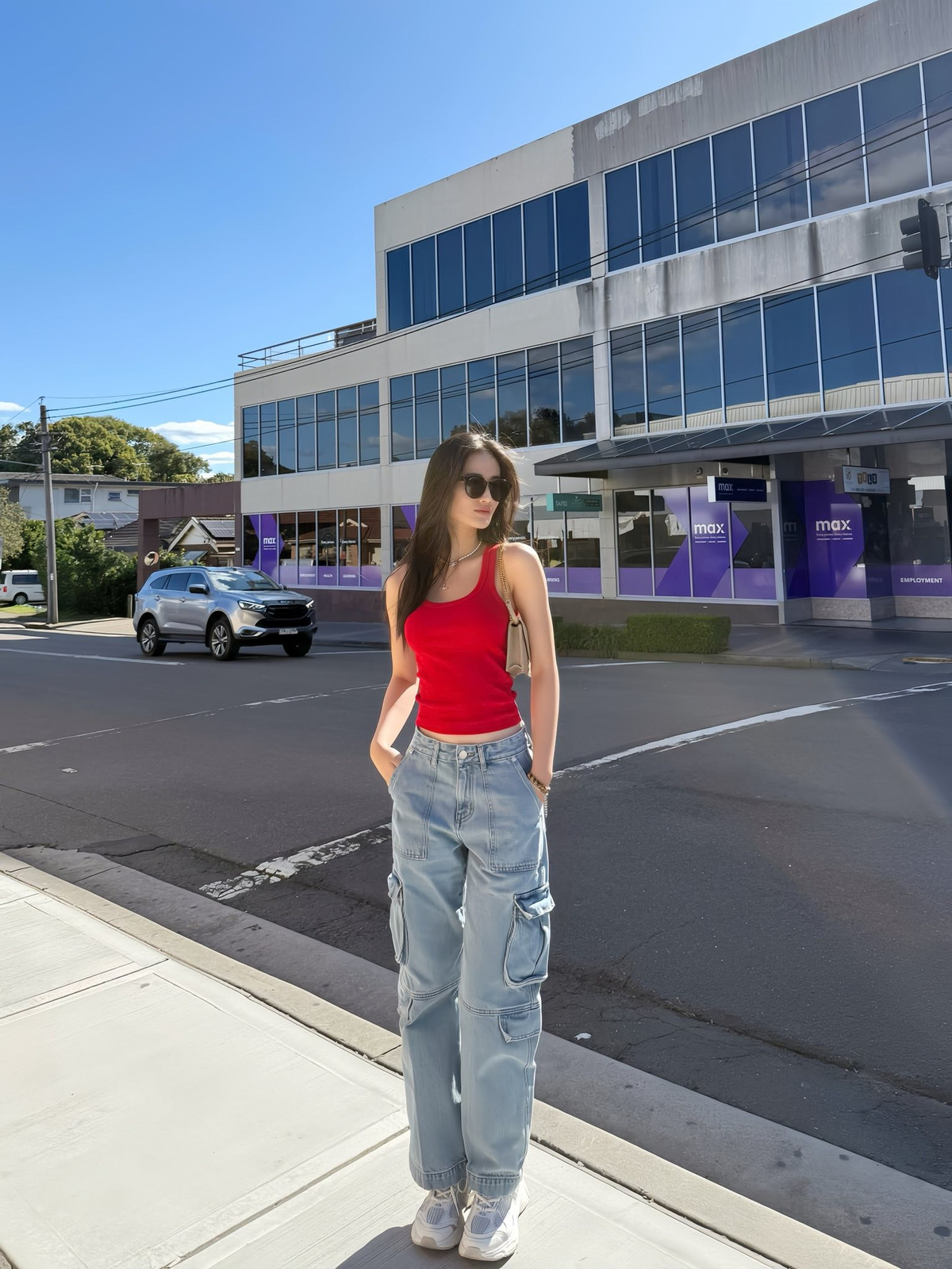 Ý Nhi đã "đổi gió" hình ảnh vốn có với phong cách thời trang cá tính, gợi cảm. Ảnh: FB Huỳnh Trần Ý Nhi