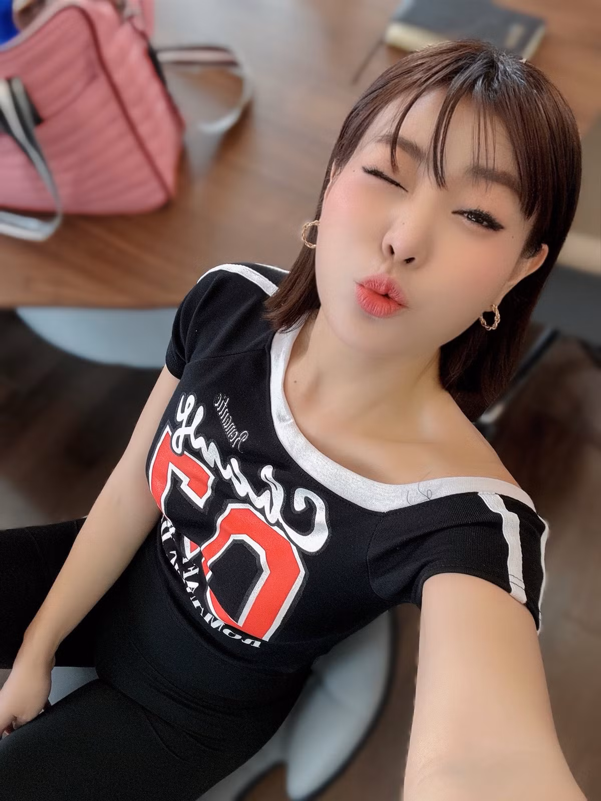 Diễn viên Thanh Hương đăng ảnh dễ thương. Ảnh: FB Nguyen Thanh Huong