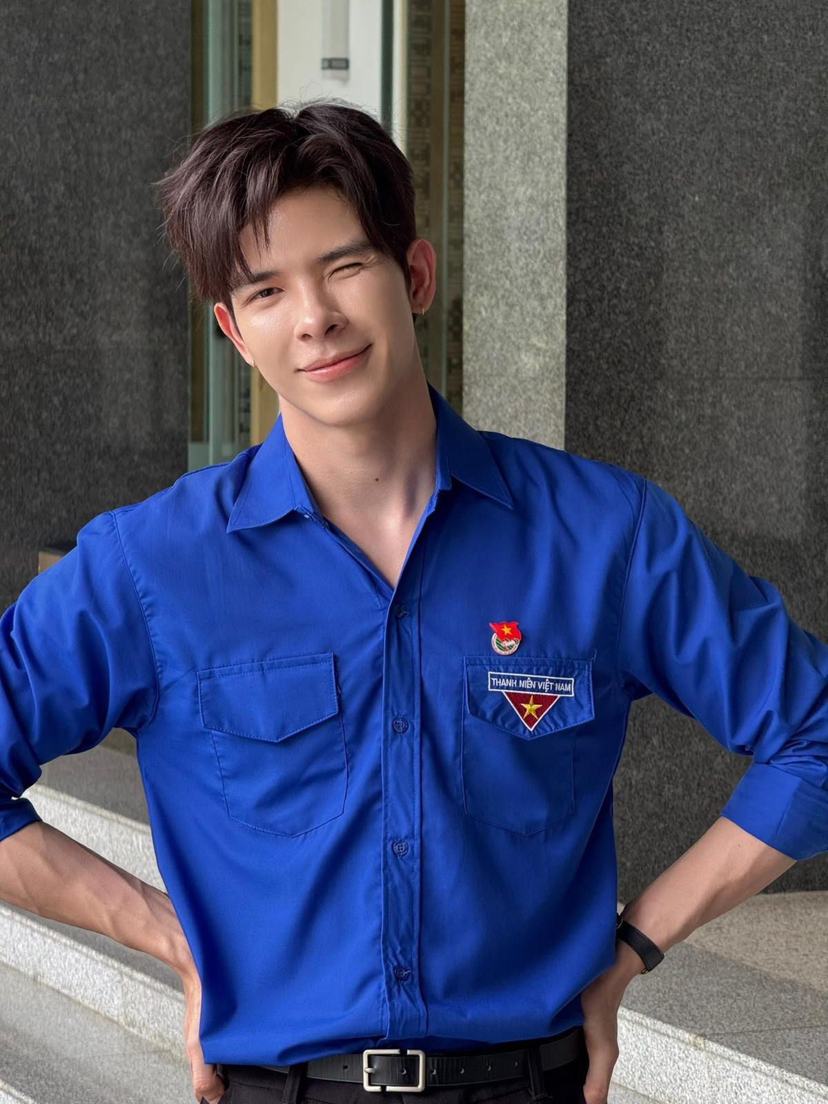 Đặc biệt, nhìn có phần "ẻo lả" nhưng khi nhìn loạt hình body sáu múi của anh chàng, fan girl đều phải xuýt xoa. Ảnh: FB Denis Dang