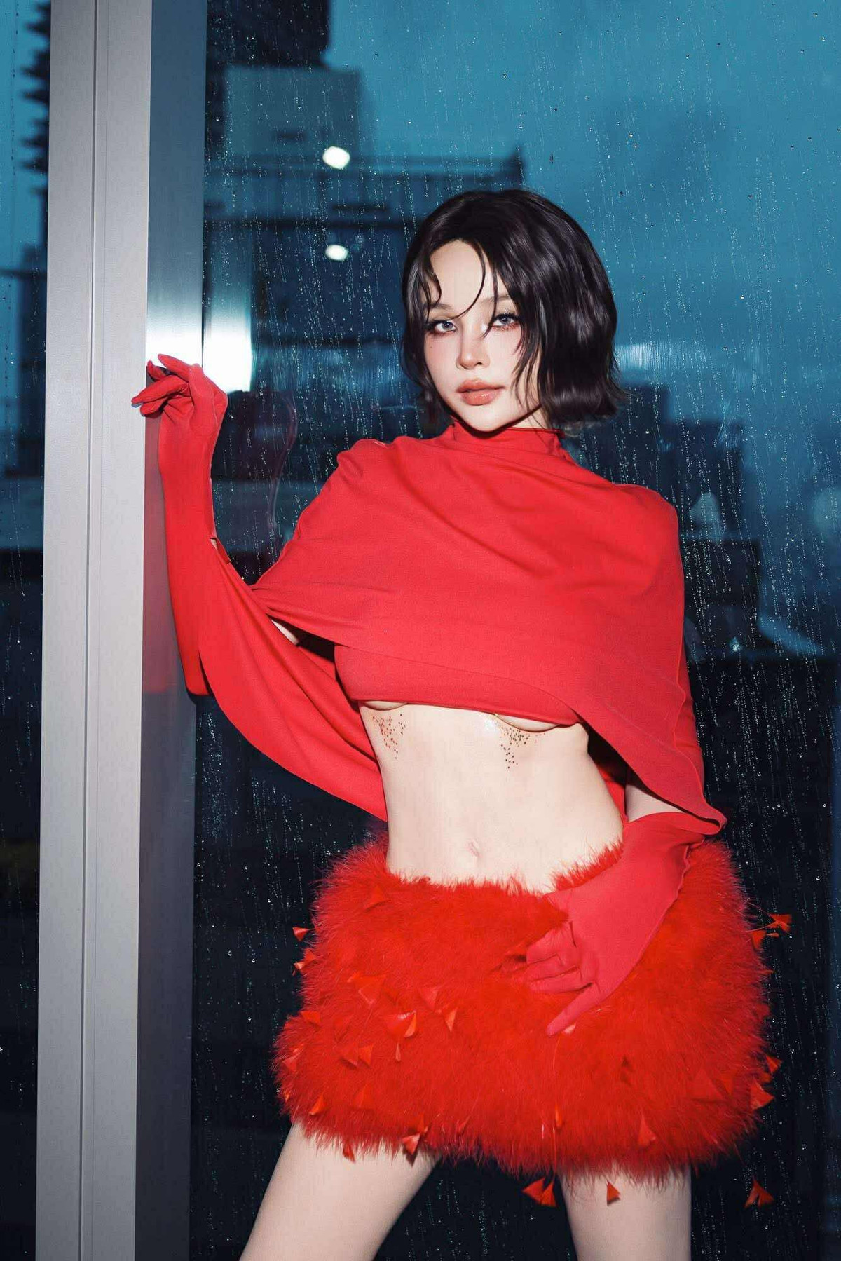 Huyền Baby không ngần ngại thừa nhận khuyết điểm và xem đó là điều tự nhiên sau sinh nở.