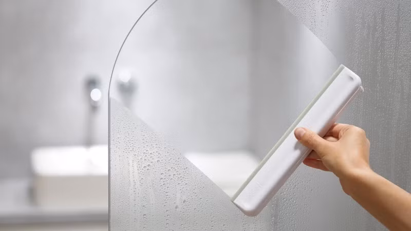 Đối với bề mặt phẳng, thanh gạt kính cao su tỏ ra vượt trội. Thanh gạt kính tạo ra một “sóng xung kích” cơ học trên bề mặt sofa. Cạnh cao su mềm giúp kéo lông ra khỏi sợi vải mà không làm xước ghế. Áp lực đồng đều từ lưỡi gạt còn giúp đẩy lông ra khỏi các khe dệt nhanh hơn gấp 5 lần so với việc nhặt thủ công.