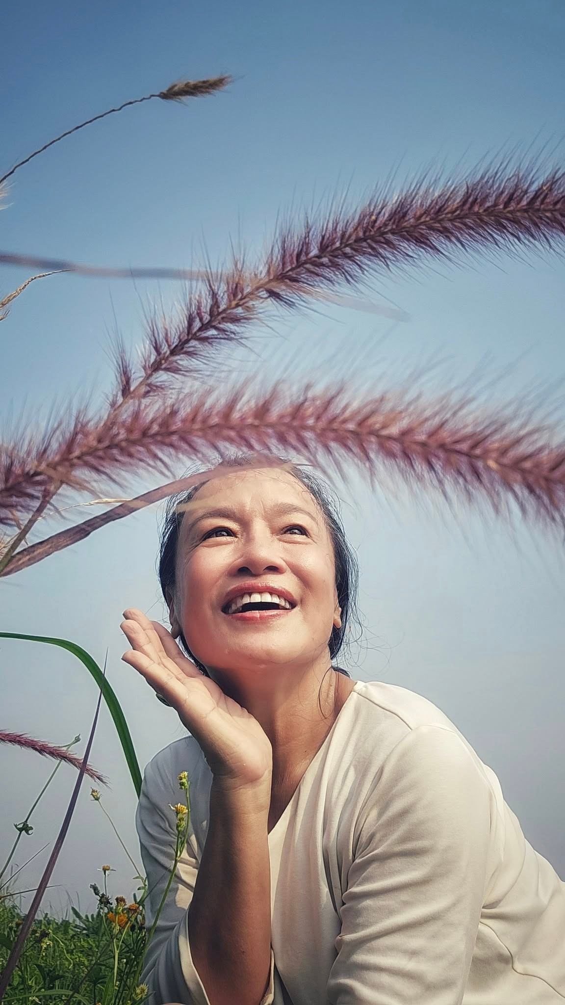 Cuộc sống hòa mình với thiên nhiên của diễn viên Tú Oanh. Ảnh: FB Oanh Le Tu