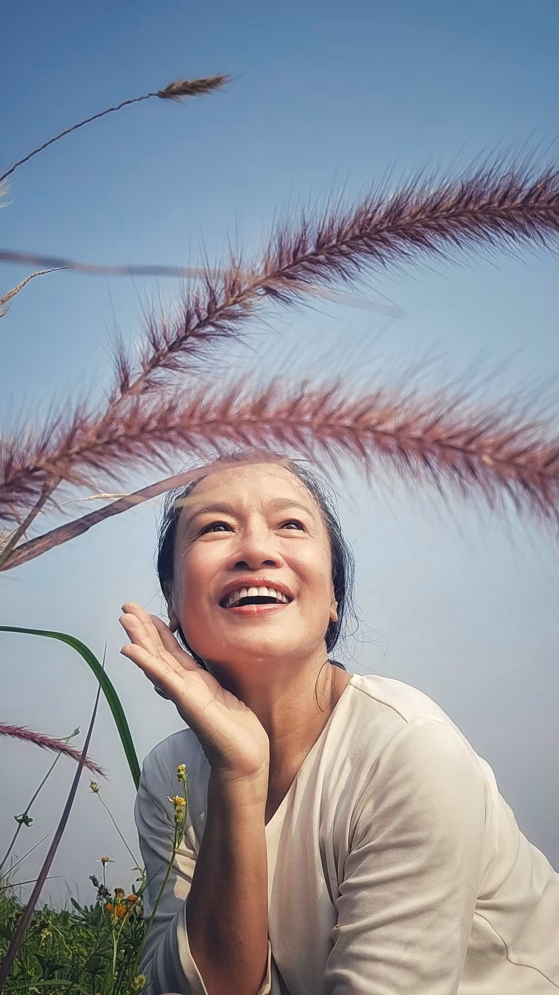 Cuộc sống hòa mình với thiên nhiên của diễn viên Tú Oanh. Ảnh: FB Oanh Le Tu