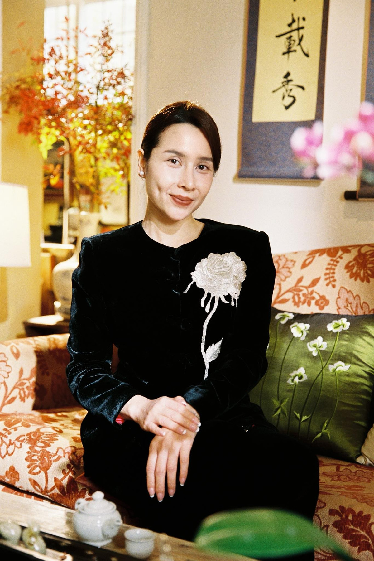 Ca sĩ Lưu Hương Giang khoe nhan sắc tuổi 42. Ảnh: FB Lưu Hương Giang