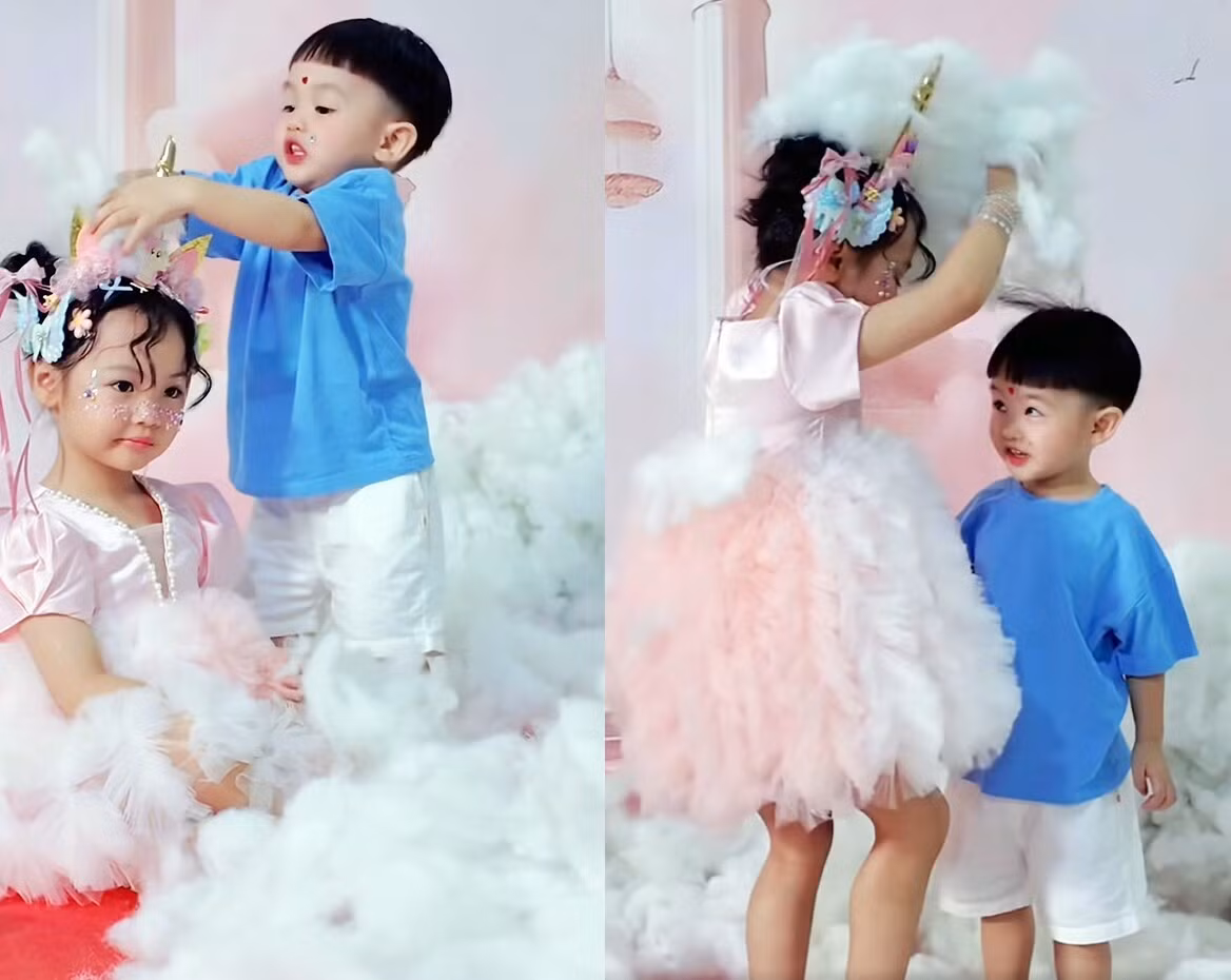 Lên 5 tuổi, cô bé ngày càng xinh xắn. Ảnh: FB Đàm Thu Trang