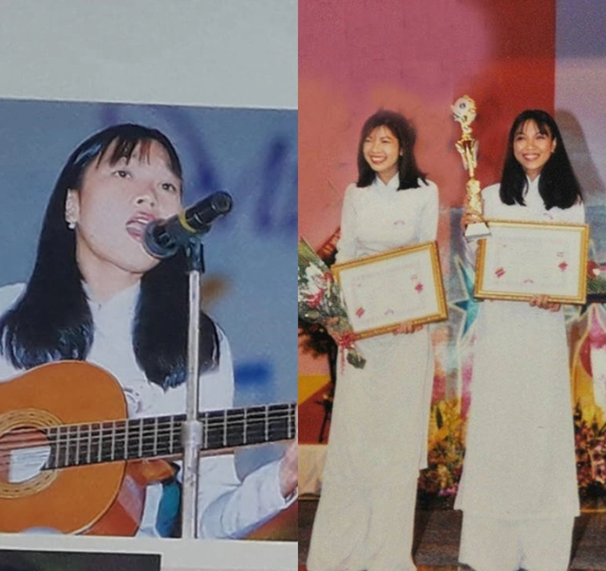 Ở giai đoạn hoàng kim đó, “họa my tóc nâu” liên tục thử nghiệm nhiều phong cách khác nhau: khi nhẹ nhàng trong tà áo dài trắng, lúc trẻ trung với mái tóc nâu uốn phồng, lúc lại cá tính.