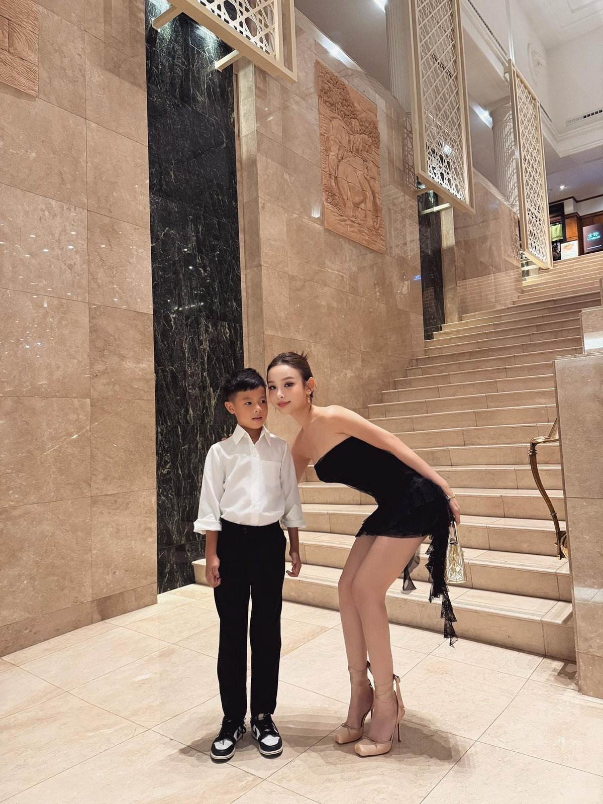 Huyền Baby mừng sinh nhật quý tử. Ảnh: FB Đặng Ngọc Huyền