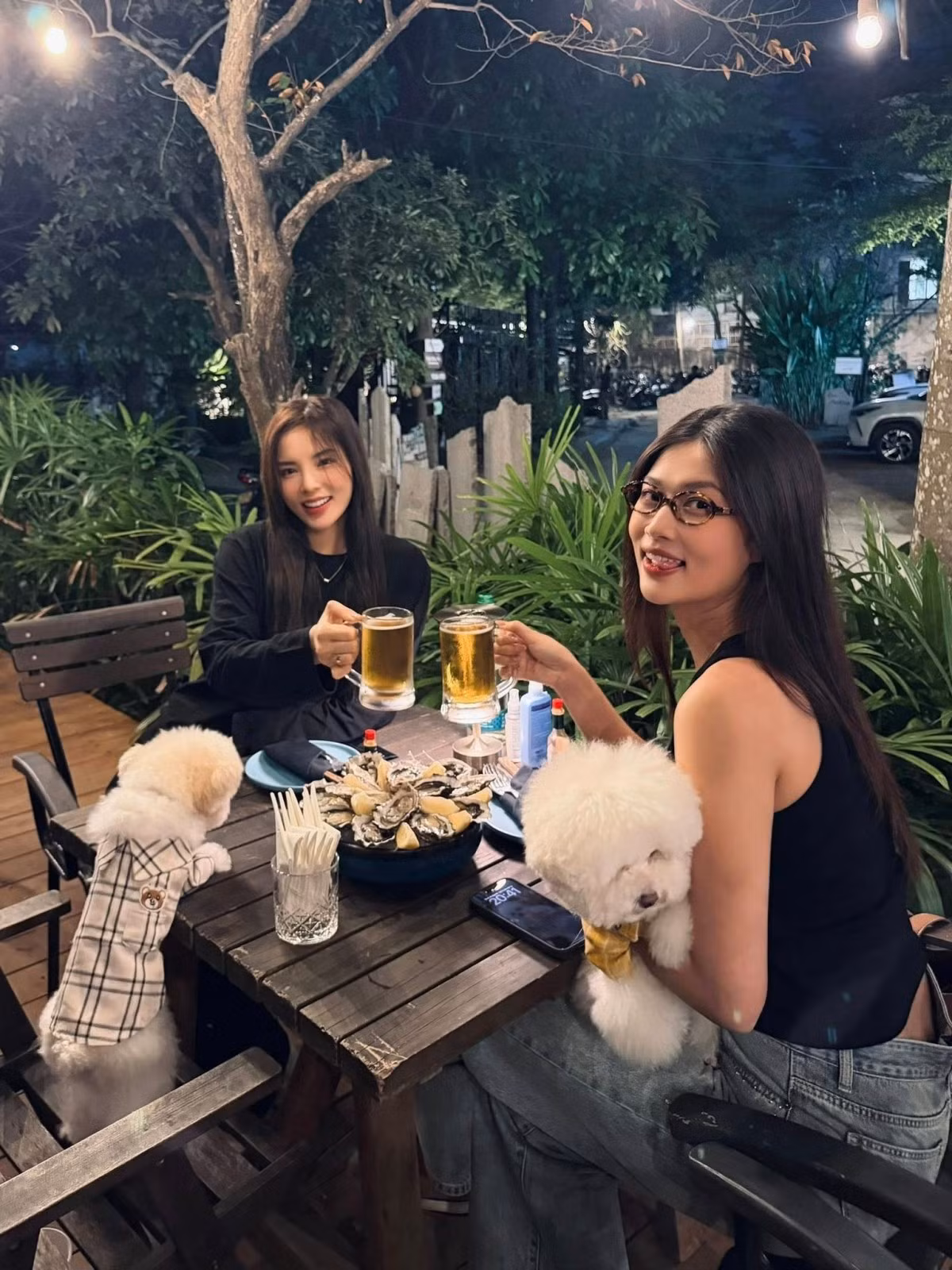 Kỳ Duyên sinh năm 1996, đăng quang Hoa hậu Việt Nam 2014, sau đó là Miss Universe Vietnam 2024. Thiên Ân sinh năm 2000, đăng quang Hoa hậu Hòa bình Việt Nam 2022.