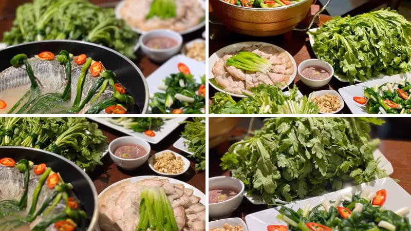 Nguyên liệu nấu cháo ám chủ yếu là hải sản tươi sống như cá, tôm, cua, ghẹ hay bề bề vừa được đánh bắt trong ngày. Hải sản phải chắc thịt, không tanh để tạo nên phần nước dùng trong và ngọt thanh – yếu tố quan trọng quyết định chất lượng món ăn.