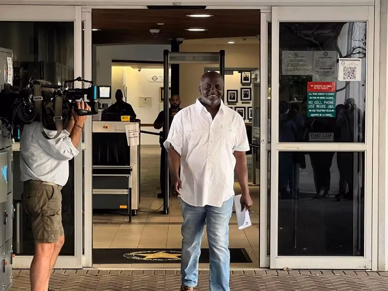 Sidney Holmes walked free this week after being wrongfully convicted and spending more than 34 years behind bars in Florida. 