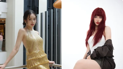Hot face sao Việt: Phương Anh Đào nổi bật với mái tóc đỏ