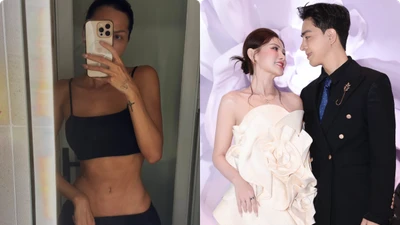 Hot face sao Việt: Minh Triệu khoe eo không chút mỡ thừa