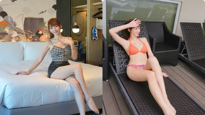 Mỹ nhân lai sở hữu đôi chân 1m08, mặc gì cũng gợi cảm