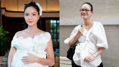 H’Hen Niê và Tuyết Lan đọ sắc vóc mẹ bầu sành điệu nhất showbiz Việt