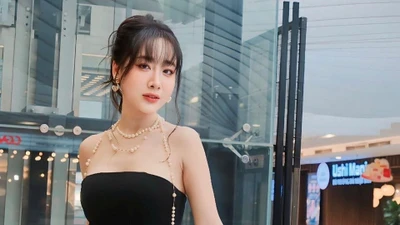 Bạn gái diễn viên Ngọc Quỳnh gây chú ý vì quá đỗi gợi cảm
