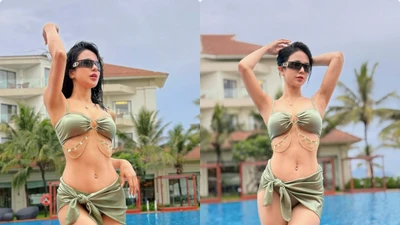Diệp Lâm Anh diện đồ bơi, khẳng định đẳng cấp mỹ nhân