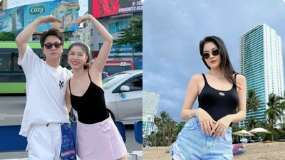 Vợ ca sĩ Đăng Khôi khoe dáng nóng bỏng dù 3 lần sinh nở